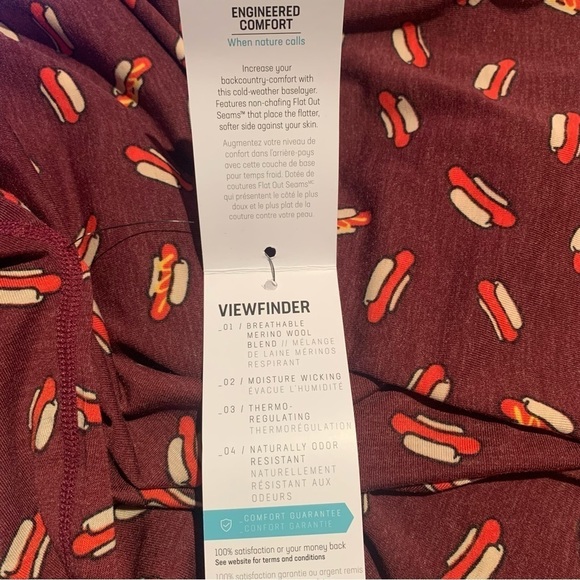 SAXX Viewfinder Long Sleeve Red Hot Diggity - Picture 4 of 4